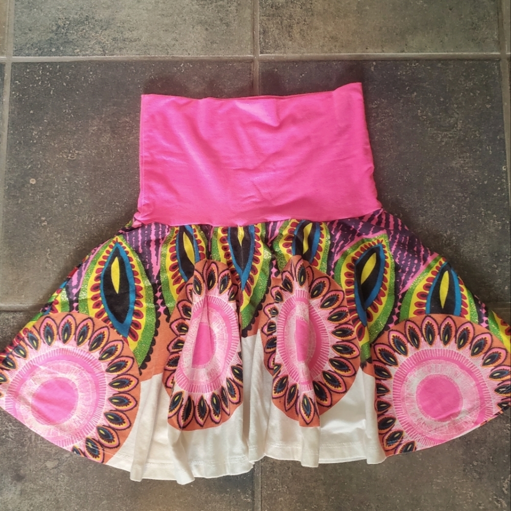 Desigual shirt and skirt set. Size 9/10. Worn once. - Picture 2 of 9
